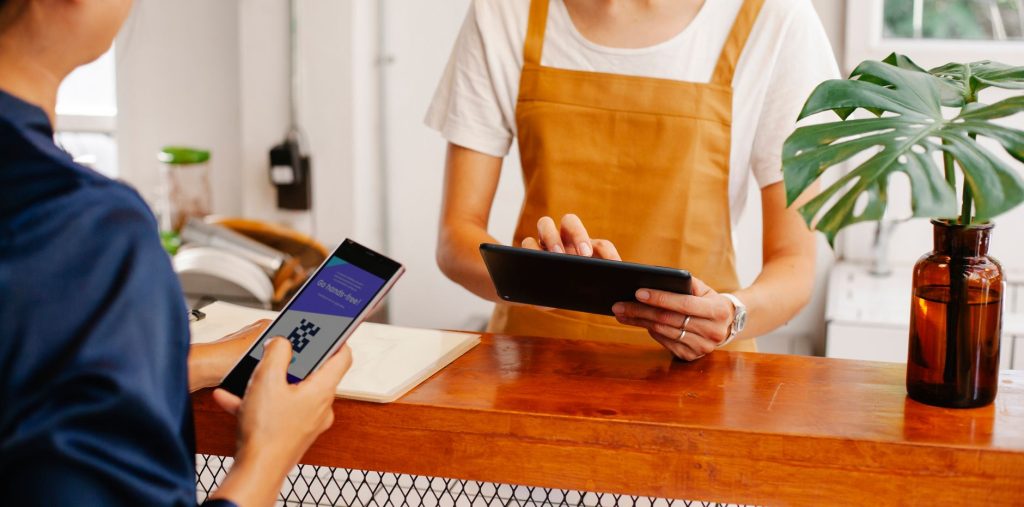 QR-based payment service
