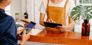 QR-based payment service
